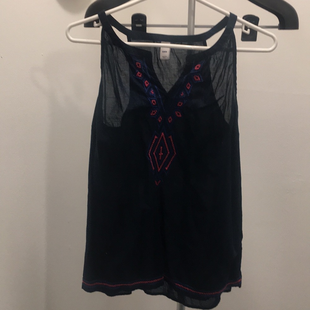 Blue top. Old navy